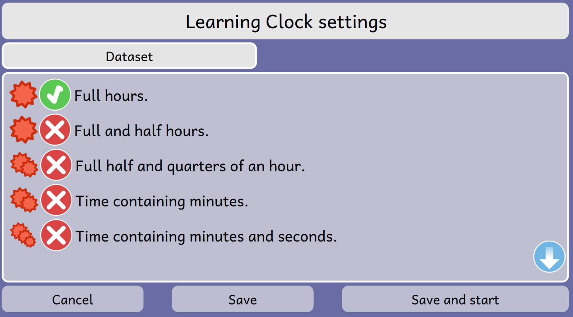 Clock game Dataset Image